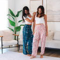 Cosmic Teal Harem Pants 10