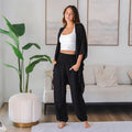 Black Lounge Set 7