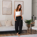 Black Harem Pants 2