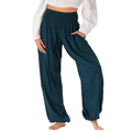 Deep Teal Harem Pants 1