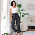 Akha Tribal Print Harem Pants 2