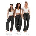 Akha Tribal Print Harem Pants 7