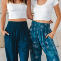 Deep Teal Harem Pants 9