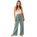 Sage Wide Leg Cotton Pants 4