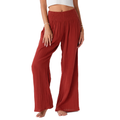 Seaside Spice Wide Leg Cotton Pants 1