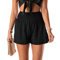 Black Cotton Shorts 1