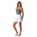 White Cotton Shorts 4