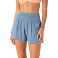 Elemental Blue Cotton Shorts 1