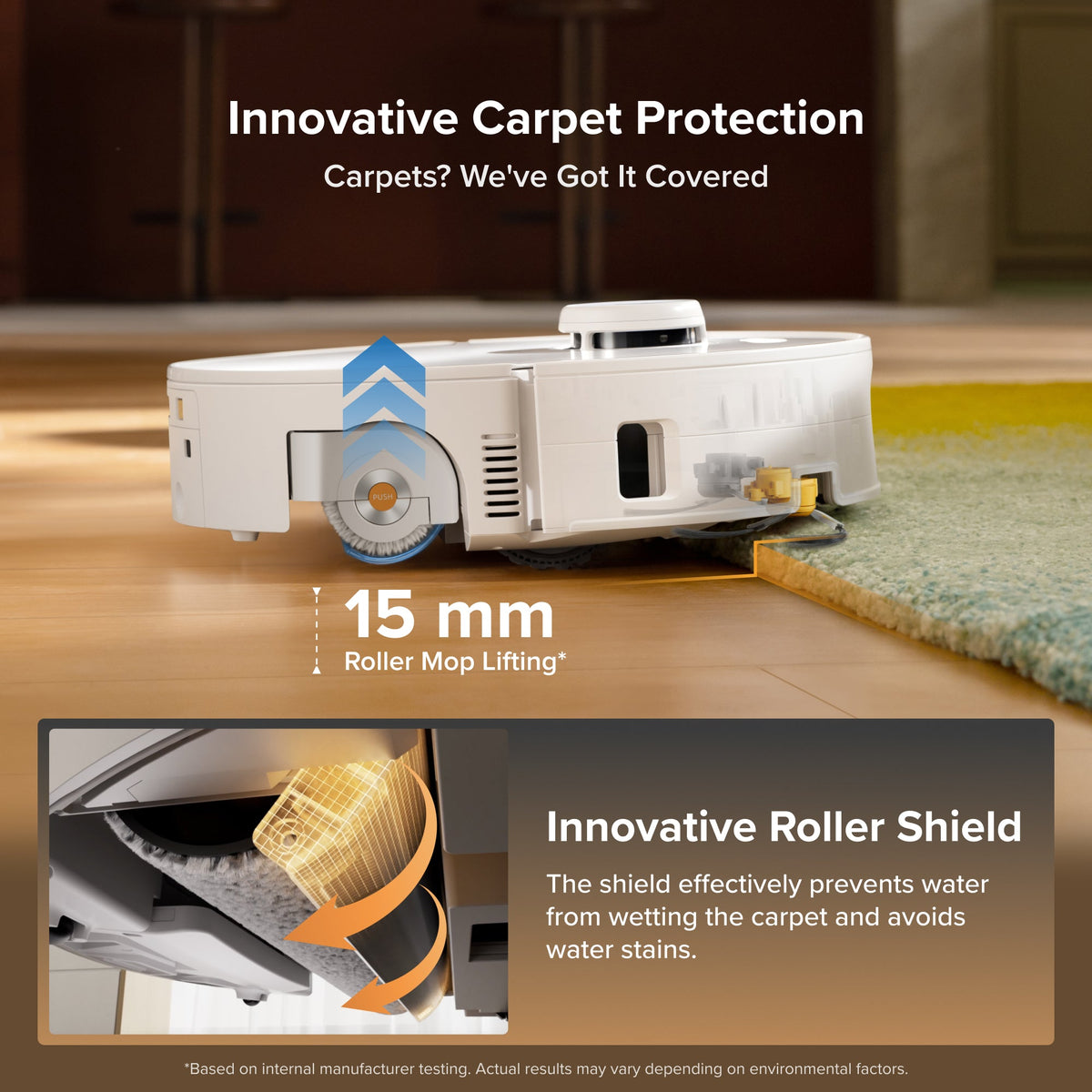 Roborock Qrevo Curv 2 Flow Robot Vacuum & Mop with Multifunctional Dock
