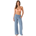 Elemental Blue Cotton Cabana Pants 8