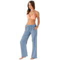 Elemental Blue Cotton Cabana Pants 4