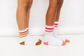 Pink Stripe Socks 8