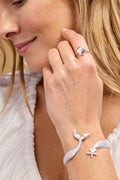 Salt + Sea 'Mermaid Kisses, Starfish Wishes' Cuff 4
