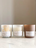 GRAPEFRUIT & MINT LEAVES | VIRGIN COCONUT CRÈME WAX & WOODEN WICK CANDLE 8