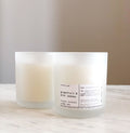 GRAPEFRUIT & MINT LEAVES | VIRGIN COCONUT CRÈME WAX & WOODEN WICK CANDLE 2