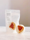 GRAPEFRUIT + MINT LEAVES ORGANIC COCO MANGO BUTTER SOAP 3