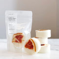 GRAPEFRUIT + MINT LEAVES ORGANIC COCO MANGO BUTTER SOAP 1