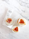 GRAPEFRUIT + MINT LEAVES ORGANIC COCO MANGO BUTTER SOAP 4