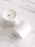 YUZU BLOSSOM & HINOKI | VIRGIN COCONUT CRÈME WAX & WOODEN WICK CANDLE 5