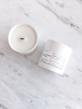 YUZU BLOSSOM & HINOKI | VIRGIN COCONUT CRÈME WAX & WOODEN WICK CANDLE 4
