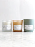 OAKMOSS & CEDARWOOD | VIRGIN COCONUT CRÈME WAX & WOODEN WICK CANDLE 6
