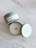 OAKMOSS & CEDARWOOD | VIRGIN COCONUT CRÈME WAX & WOODEN WICK TRAVEL CANDLE 4