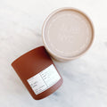 SEA SALT & YUZU | VIRGIN COCONUT CRÈME WAX & WOODEN WICK CANDLE 1