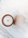 SEA SALT & YUZU | VIRGIN COCONUT CRÈME WAX & WOODEN WICK CANDLE 3