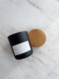 TOBACCO & SAFFRON | VIRGIN COCONUT CRÈME WAX & WOODEN WICK CANDLE 10