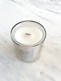 BAMBOO & VIOLET SAGE | VIRGIN COCONUT CRÈME WAX & WOODEN WICK CANDLE 3