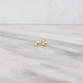 THE BAGUETTE EDIT STUDS 14KT YELLOW GOLD 3