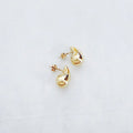 DEWDROP EARRINGS 14KT YELLOW GOLD 3