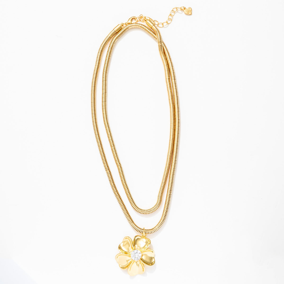 Lisbon Necklace in Clear