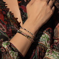Lavish Blessings Tourmaline Macrame Bracelet 2
