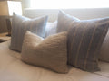 Striped Raw Silk Pillow 3