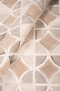 ALPHA – Custom Cowhide & Shearling Rug 4