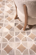 ALPHA – Custom Cowhide & Shearling Rug 5