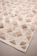 ALPHA – Custom Cowhide & Shearling Rug 6