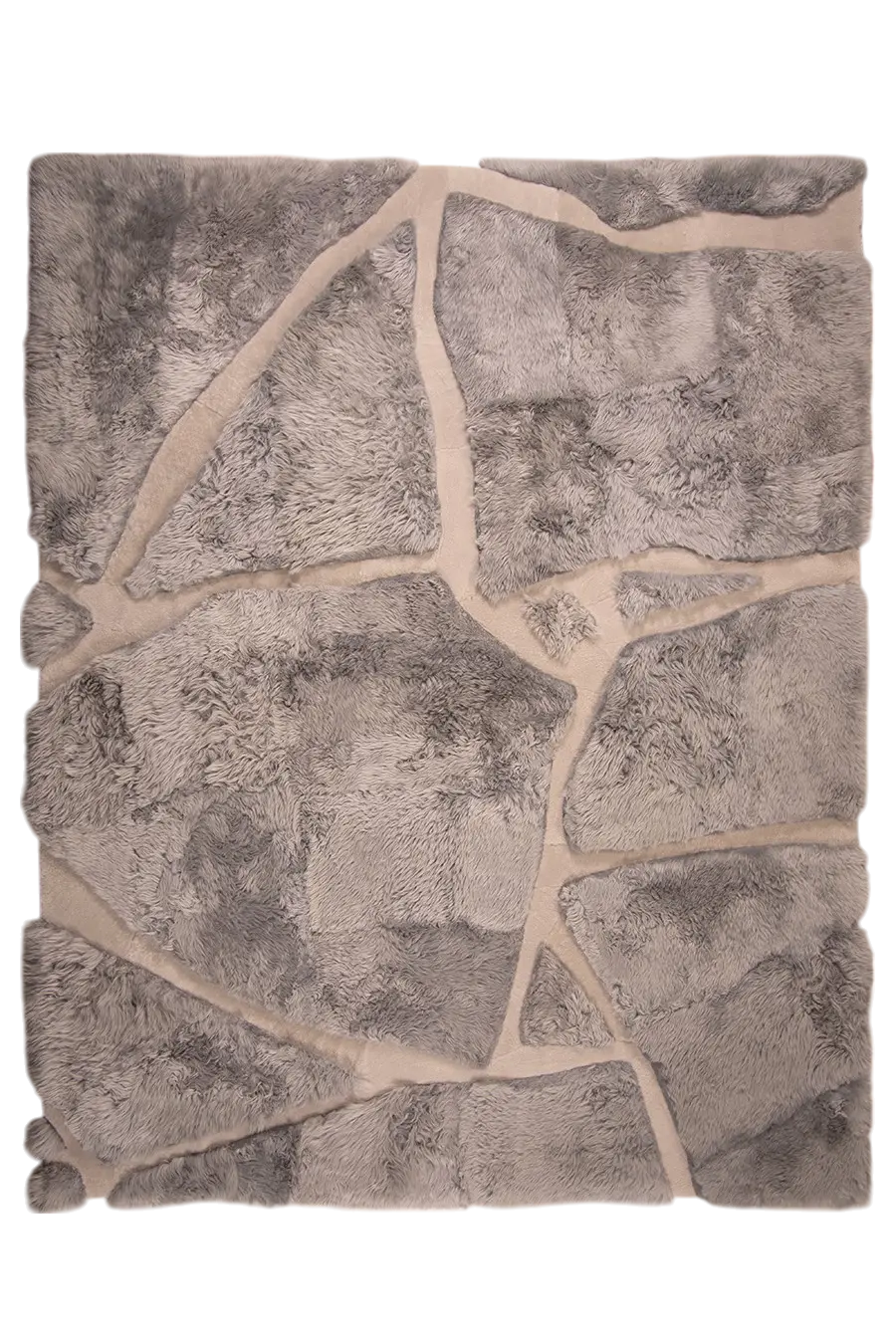 ARMOR High - Low Sheepskin Rug – Sculpted Texture in Custom Sizes – view 2