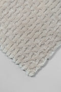 AMANDA - Sculpted Grey Rug 8