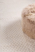 AMANDA - Sculpted Natural Rug 1