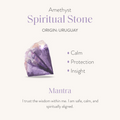 Comfort and Calm - Amethyst Pointer Charm 3