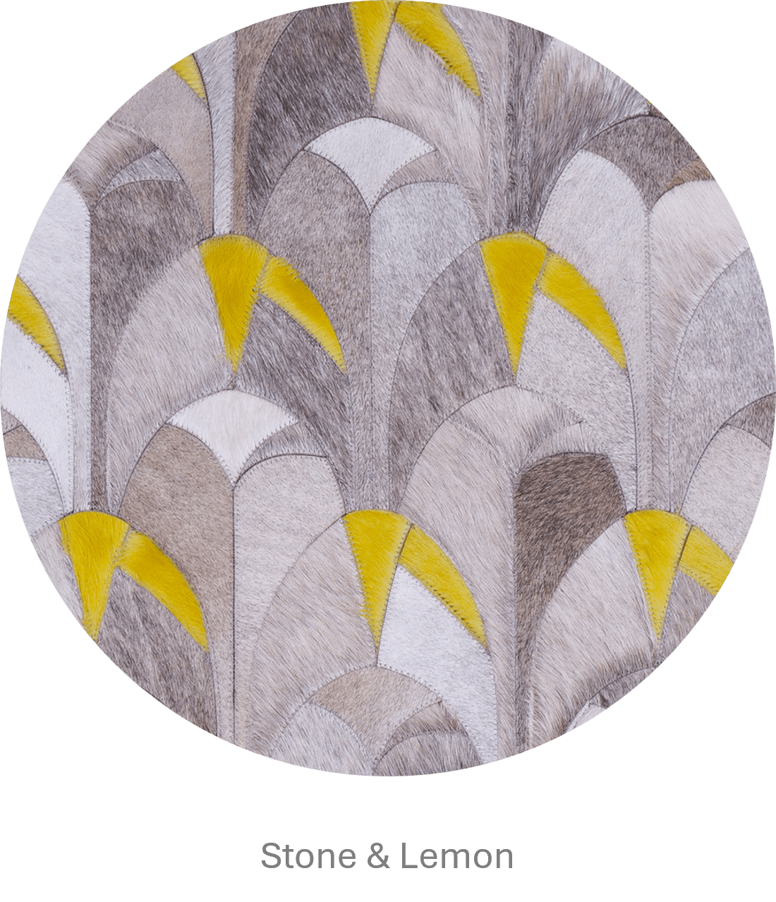 Art Deco - Cowhide Rug for Interior Designers