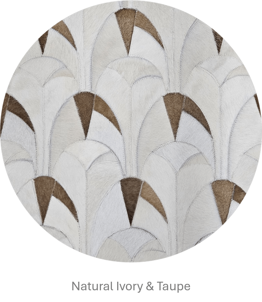 Art Deco - Cowhide Rug for Interior Designers