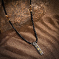 Divine Energy Onyx Tiger's Eye Triple Protection Necklace 3
