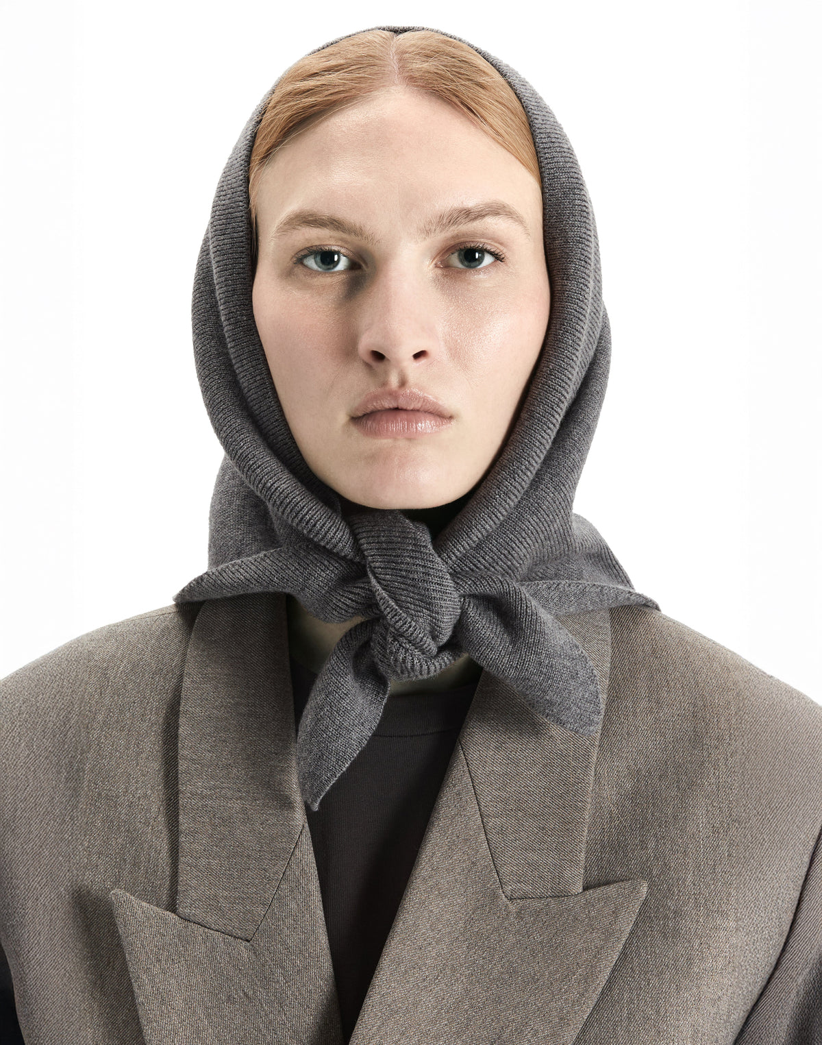 Merino Bandana Triangle Scarf