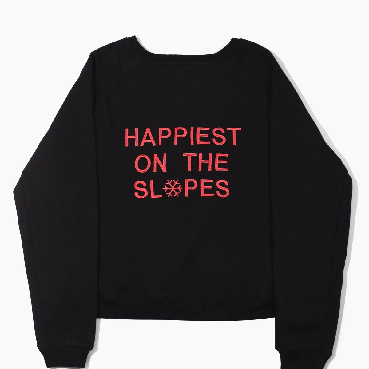 Happiest on the Slopes® Skiing Snowboarding Sweatshirt