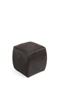 Modern Hide Square Pouf 8