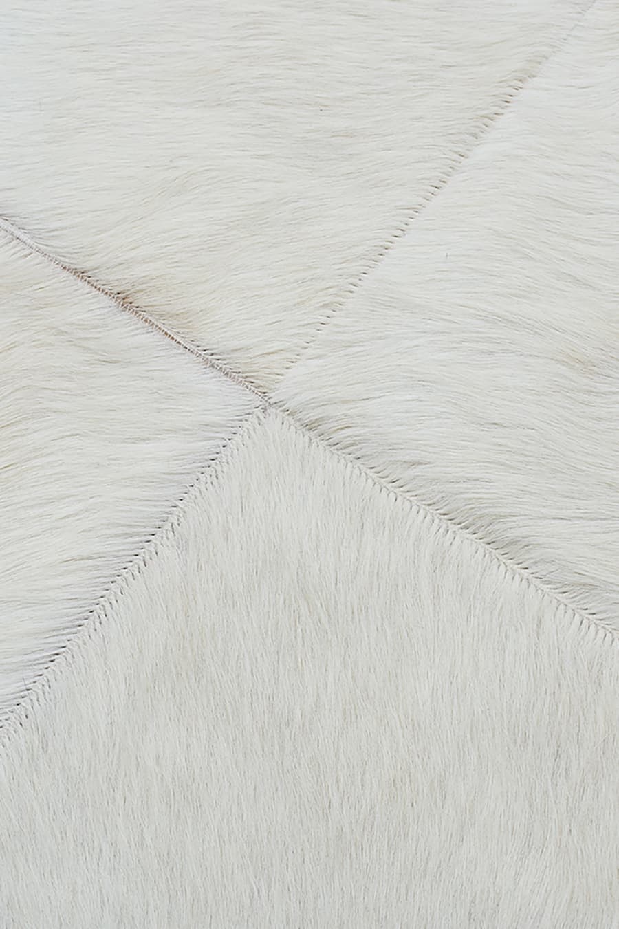 Blocks - Neutral Tone Cowhide Rug