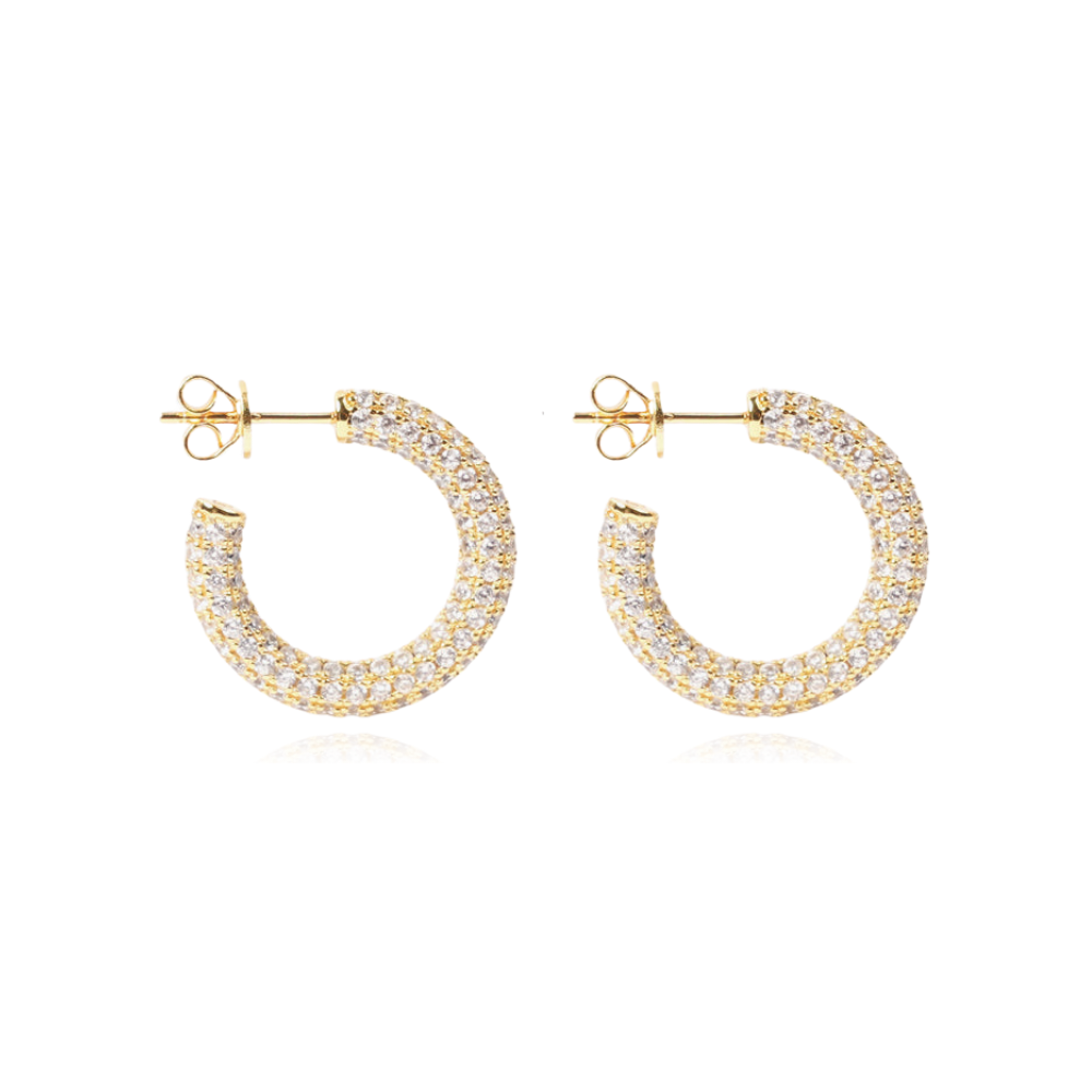 18K Gold-Plated Julia Earrings